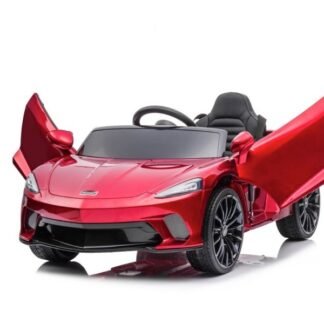 Coche de batería 12v, para niños, McLaren GT 12v, asiento cuero, ruedas EVA, RC, rojo pintado  INDA444-AC-MGT620